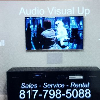 Audio Visual Up - AV Up Business card - Home Theatre Installation Near Me