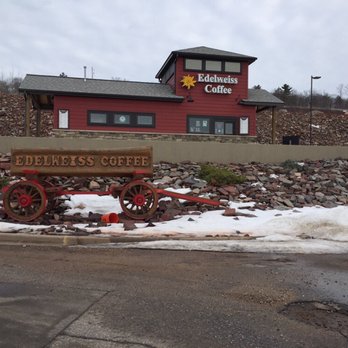 Edelweiss Coffee Shop - Drive thru coffee shop in Iron Mountain Michigan - Coffee & Tea Near Me - Iron Mountain, Michigan Edelweiss Coffee Shop - Drive thru coffee shop in Iron Mountain Michigan - Coffee & Tea Near Me - Iron Mountain, Michigan