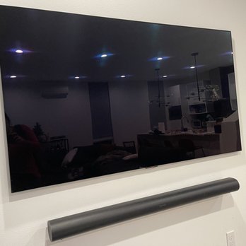 The Flatscreenguru - LG GX 65", flush to wall! Plus Sonos arc. All cables hidden beautiful behind the wall. - Home Theatre Installation Near Me The Flatscreenguru - LG GX 65", flush to wall! Plus Sonos arc. All cables hidden beautiful behind the wall. - Home Theatre Installation Near Me