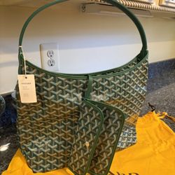 Maison Goyard - Goyard Hobo Boheme classic green