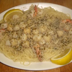 Lomeli's Italian Restaurant - Scampi And Scallops Italian Style