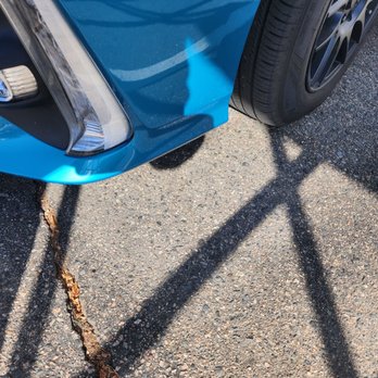 Dent and Scratch Pro - Temecula - Driver side front bumper repair. - Body Shops Near Me - Temecula, California