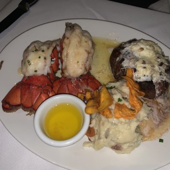 Chart House - Filet mignon and twin lobster tails - Seafood Near Me - Weehawken, New Jersey Chart House - Filet mignon and twin lobster tails - Seafood Near Me - Weehawken, New Jersey