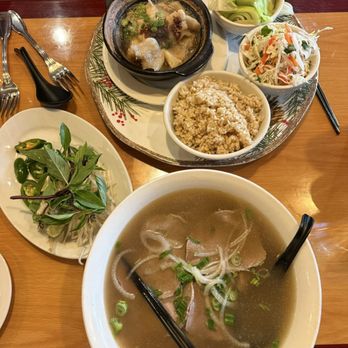 The Monkey Bridge - 30. Beef Pho 43. Clay Pot Basa Cat Fish or Shrimp - Vietnamese Near Me - Seattle, Washington The Monkey Bridge - 30. Beef Pho 43. Clay Pot Basa Cat Fish or Shrimp - Vietnamese Near Me - Seattle, Washington