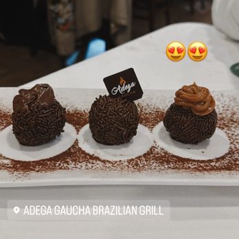 Adega Gaucha - Brigadeiro trio - Brazilian Near Me - Orlando, Florida Adega Gaucha - Brigadeiro trio - Brazilian Near Me - Orlando, Florida