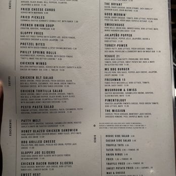 Bulldog Burger - Menu as of 1/31/24 - Burgers Near Me - Ridgeland, Mississippi