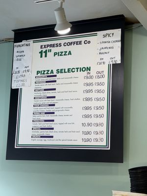 Menu photo 2 Express Coffee Co Westminster, XGL Menu photo 2 Express Coffee Co Westminster, XGL