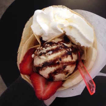Millie Creperie - Banana split crepe - Creperies Near Me - Toronto, Ontario Millie Creperie - Banana split crepe - Creperies Near Me - Toronto, Ontario