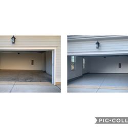 The Carolina Floor Project - Before and after full broadcast chip floor