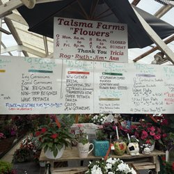 Talsma Farms - Current Pricing