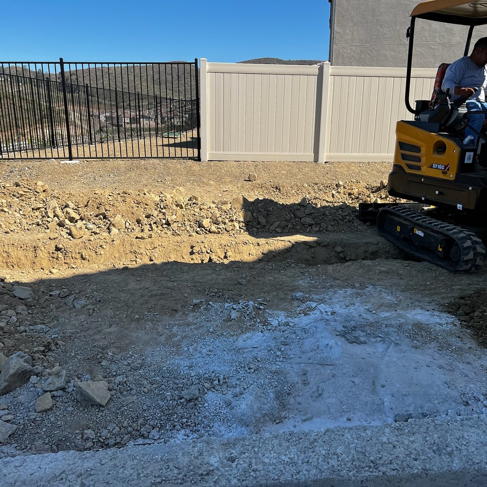 Murillo Landscape - Drainage dug in super hard soil - Masonry/Concrete Near Me - Escondido, California Murillo Landscape - Drainage dug in super hard soil - Masonry/Concrete Near Me - Escondido, California