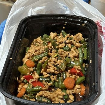 Thai Thai - Pad kra pow after we already refried and re-seasoned it at home. - Thai Near Me - Hanford, California Thai Thai - Pad kra pow after we already refried and re-seasoned it at home. - Thai Near Me - Hanford, California