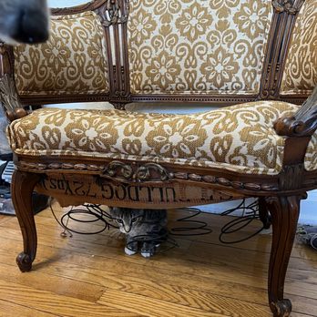 Artisan Interiors - Before picture - Furniture Reupholstery Near Me - Sacramento, California