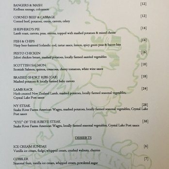 Limericks Tavern - Dinner Menu - New American Near Me - Alhambra, California