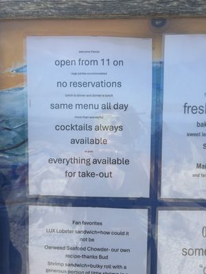 Menu photo 1 Oarweed Restaurant Ogunquit, ME