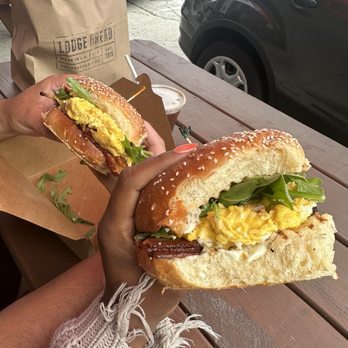 Lodge Bread - 'Breakfast' sandwich - Bakeries Near Me - Beverly Hills, California Lodge Bread - 'Breakfast' sandwich - Bakeries Near Me - Beverly Hills, California