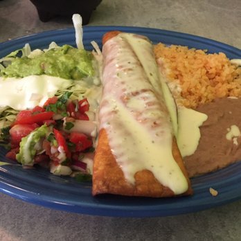 3 Tequilas - Soggy Chimi. Note the burn on the end. Note: the rice clear over by the pico & beans under “chimi” by pico. - Mexican Near Me - Tulsa, Oklahoma 3 Tequilas - Soggy Chimi. Note the burn on the end. Note: the rice clear over by the pico & beans under “chimi” by pico. - Mexican Near Me - Tulsa, Oklahoma