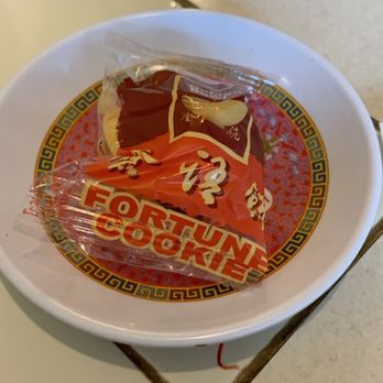 Lin's Palace - Fortune cookie after you're done. - Chinese Near Me - Morristown, New Jersey