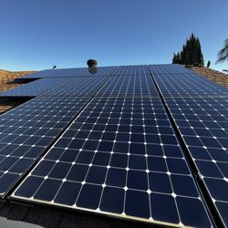 All American Cleaning - Cleaned solar panels (after)
