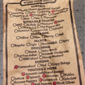 Which Wich - My custom made order - Sandwiches Near Me - San Diego, California Which Wich - My custom made order - Sandwiches Near Me - San Diego, California