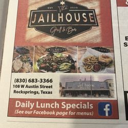 Jail House Bar & Grill - Great place with excellent food and food choices!