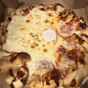 Pizzarelli's - "Deep dish" with pepperoni under the cheese - Pizza Near Me - Ellisville, Missouri Pizzarelli's - "Deep dish" with pepperoni under the cheese - Pizza Near Me - Ellisville, Missouri