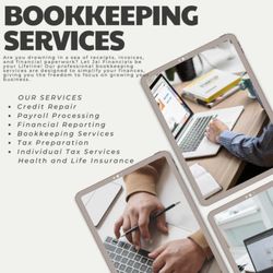 JAI Financial - Balance your business effortlessly with our expert bookkeeping services! Reliable, accurate, and hassle-free.