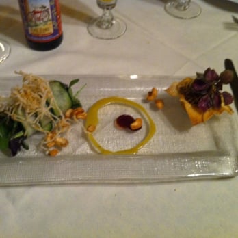 Ski Tip Lodge - Salad three ways. Soba noodle wonton, cucumber, etc. - Hotels Near Me - Dillon, Colorado