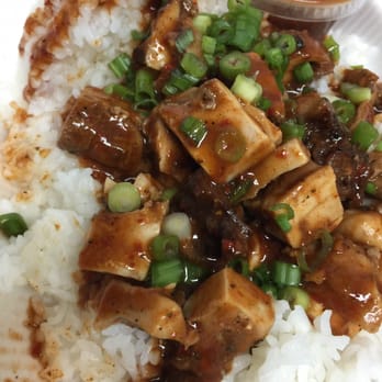 Bowlzeye - Spicy Garlic Chicken over Rice - Asian Fusion Near Me - Clovis, California