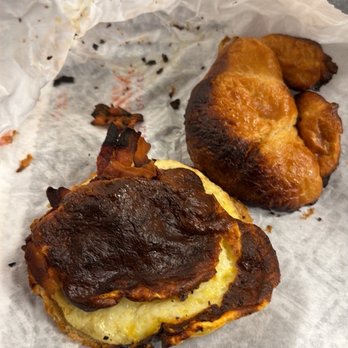 Dunkin' - Bacon egg and cheese on a croissant - Donuts Near Me - Matthews, North Carolina Dunkin' - Bacon egg and cheese on a croissant - Donuts Near Me - Matthews, North Carolina