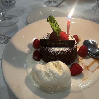 Morton's The Steakhouse - My birthday dessert! Yum!! - Steakhouses Near Me - Fort Lauderdale, Florida Morton's The Steakhouse - My birthday dessert! Yum!! - Steakhouses Near Me - Fort Lauderdale, Florida
