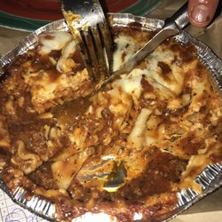 Lasgna and ribs 22.75$ very yummy!