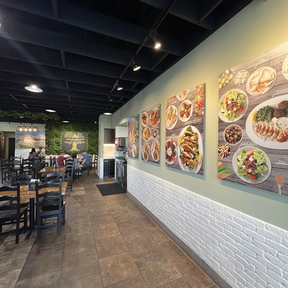Jerusalem Cafe - Inside - Mediterranean Near Me - Mission, Kansas