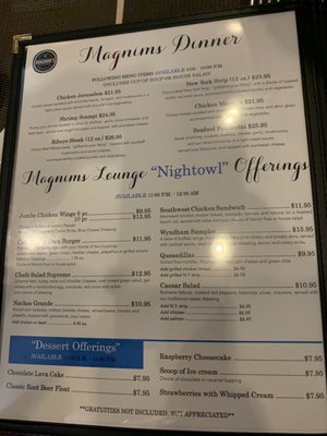 Menu photo 1 Magnim's El Paso, TX Menu photo 1 Magnim's El Paso, TX