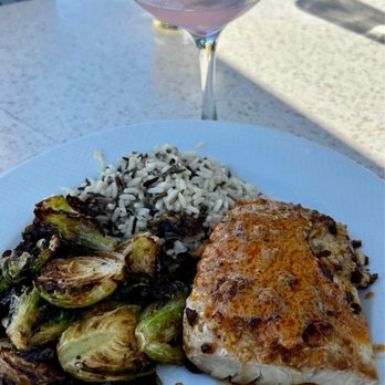 Lighthouse - Lovely lavender cocktail and the best fish dish ever!! - Breakfast & Brunch Near Me - Newport Beach, California