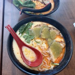 Spicy chili lime ramen and spicy miso Spicy chili lime ramen and spicy miso