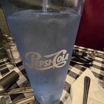 Gino's East - Wheaton - Yay!  They serve PepsiCo products in really huge cups! - Pizza Near Me - Wheaton, Illinois