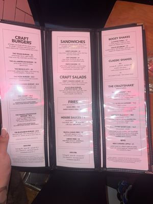 Menu photo 3 Black Tap Craft Burgers & Beer - SoHo New York, NY Menu photo 3 Black Tap Craft Burgers & Beer - SoHo New York, NY