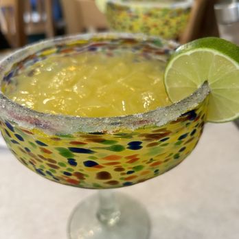 La Finca Restaurant - a margarita with a lime slice - Colombian Near Me - Hicksville, New York