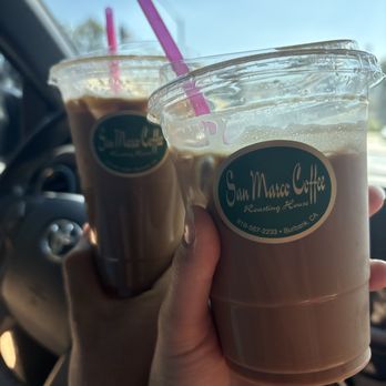 San Marco Coffee Roasting - Cafe Bianca and Vanilla latte - Coffee Roasteries Near Me - Burbank, California San Marco Coffee Roasting - Cafe Bianca and Vanilla latte - Coffee Roasteries Near Me - Burbank, California