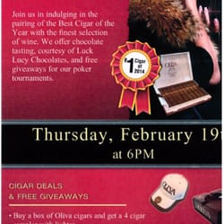 Mike's Cigar Bar - An event we went to. Nice crowd, classy, & chic. Great wine and cigar selections & specials on Oliva