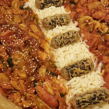 Hong Chun Cheon - Cheese choice w/ fried seaweed roll, & flat noodles. (3 ppl) - Korean Near Me - Palisades Park, New Jersey Hong Chun Cheon - Cheese choice w/ fried seaweed roll, & flat noodles. (3 ppl) - Korean Near Me - Palisades Park, New Jersey