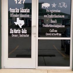Texas Star Education - This is our office door.