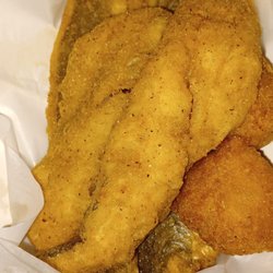 Ameen Fish and Wings - Mableton - Whiting and Hush Puppies