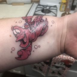 Sebastian on my left forearm