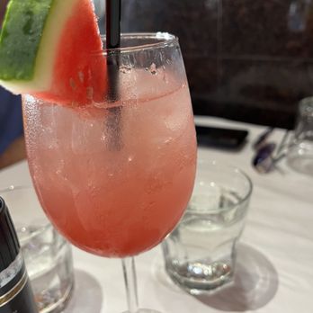 Caffe Luna Rosa - Watermelon Mimosa - Italian Near Me - Delray Beach, Florida Caffe Luna Rosa - Watermelon Mimosa - Italian Near Me - Delray Beach, Florida