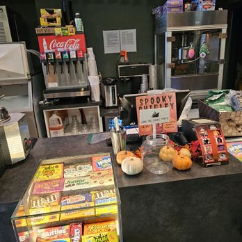 The Grandin Theatre - The concession stand, where candies and sodas rule, right after popcorn, of course. - Cinema Near Me - Roanoke, Virginia The Grandin Theatre - The concession stand, where candies and sodas rule, right after popcorn, of course. - Cinema Near Me - Roanoke, Virginia