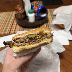 Double cheese burger