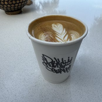 Public Square Cafe - Chaga latte - Coffee & Tea Near Me - San Diego, California