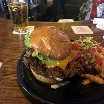 The Brewhouse Grille - Chicken sandwich.   Really good. - Pubs Near Me - Camp Hill, Pennsylvania